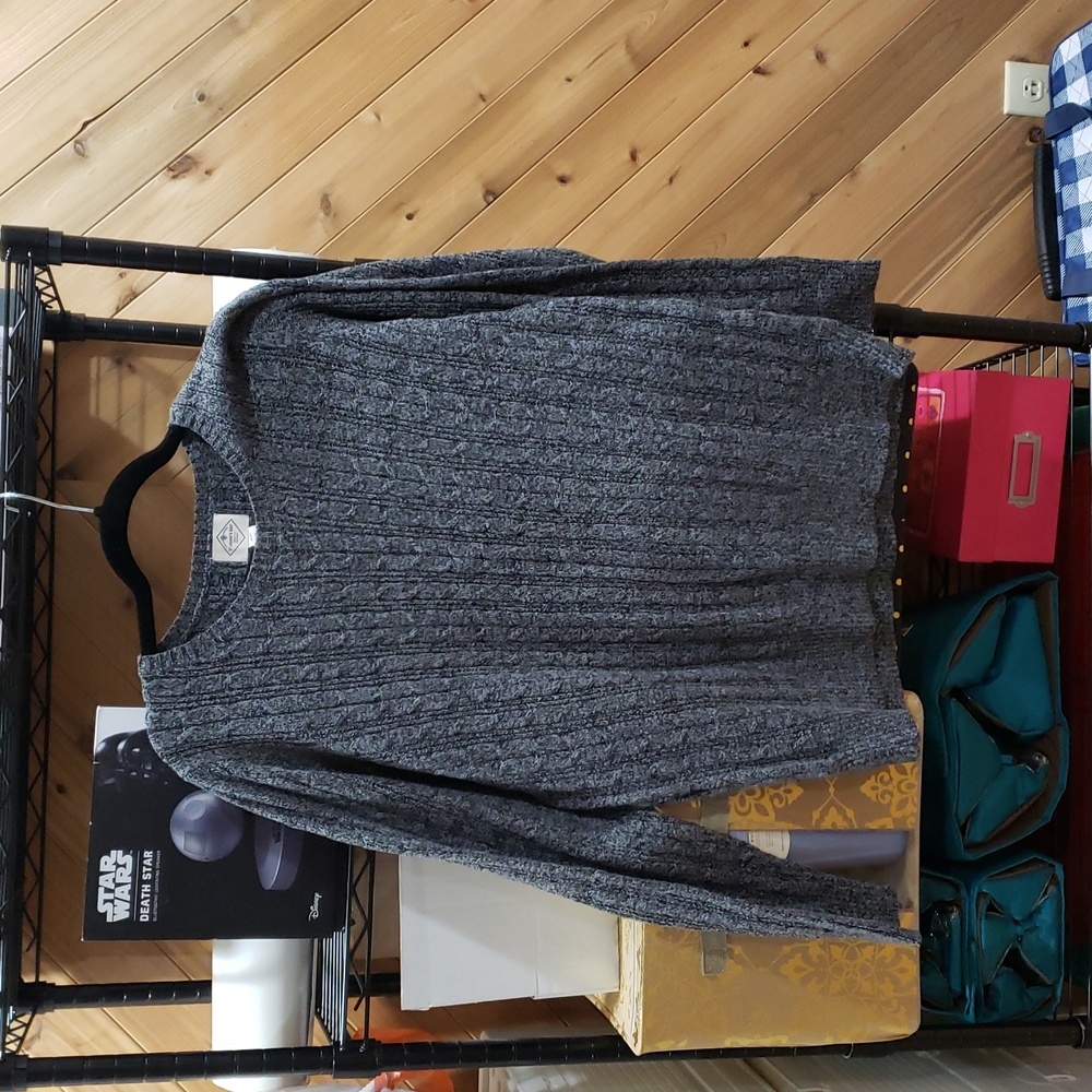 St. John's Bay Charcoal Knit Sweater